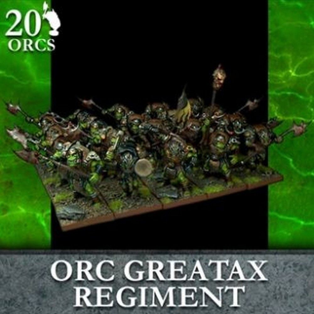 Kings of War: Orc Greataxe Regiment